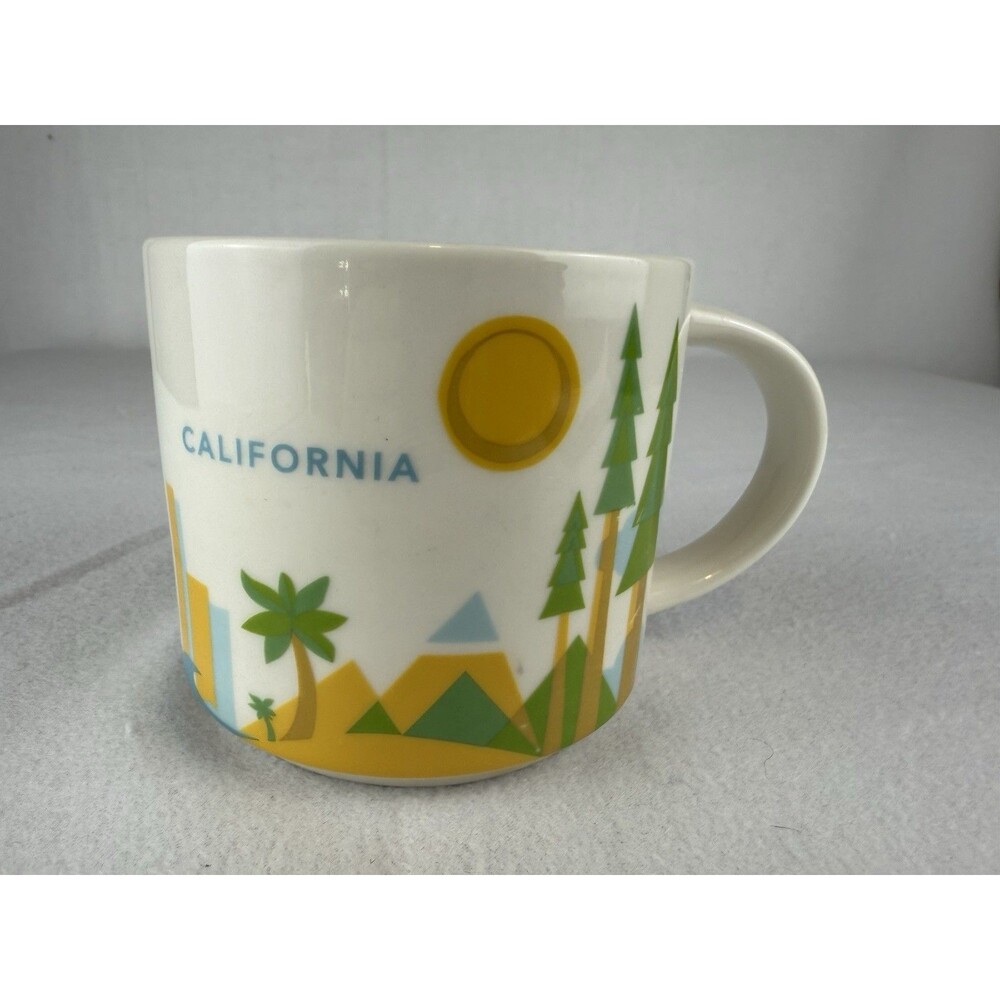 California STARBUCKS Coffee Mug You Are Here Collection 14 fl. oz  2014